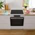 Электрическая плита Gorenje GEC6C40WD,  стеклокерамика,  без крышки,  белый