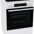 Электрическая плита Gorenje GEC6C40WD,  стеклокерамика,  без крышки,  белый