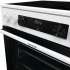 Электрическая плита Gorenje GEC6C40WD,  стеклокерамика,  без крышки,  белый