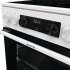 Электрическая плита Gorenje GECS5C70WA,  стеклокерамика,  инфракрасная,  без крышки,  белый/черный
