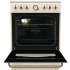 Электрическая плита Gorenje GECS6B70CLI,  стеклокерамика,  без крышки,  бежевый