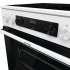 Электрическая плита Gorenje GECS6C70WC,  стеклокерамика,  без крышки,  белый/черный