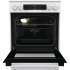 Электрическая плита Gorenje GECS6C70WC,  стеклокерамика,  без крышки,  белый/черный