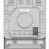Электрическая плита Gorenje GECS6C70WC,  стеклокерамика,  без крышки,  белый/черный