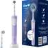 Электрическая зубная щетка Oral-B Vitality Pro 80368962, насадки для щётки: 2 шт, цвет: сиреневый