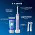 Электрическая зубная щетка Oral-B Vitality Pro 80834806, насадки для щётки: 2 шт, цвет: сиреневый