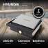 Электрогриль Hyundai HYG-2044,  черный и черный