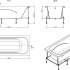 Roca Line 170x70 см