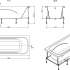 Roca Line 170x70 см