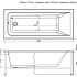 AQUANET Bright 164.4x69.9 см