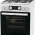 Газовая плита Gorenje GK5C42WF-B,  электрическая духовка,  металлическая крышка,  чугун, белый