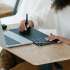 Графический планшет HUION Inspiroy Keydial KD200 серый