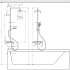 Hansgrohe Vernis Shape Showerpipe 230 26284000