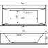Triton Jena 170x70 см