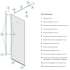 IDDIS Walk In Slide SLI8CS0i23