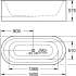 Grohe Essence 180x80 см без перелива