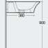 Rak Ceramics Sensation 65 SENWB6501AWHA 650 мм