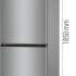 Холодильник двухкамерный Gorenje NRKE62XL No Frost Plus, серебристый металлик