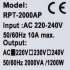 ИБП PowerCom Raptor RPT-2000AP LCD,  2000ВA