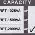 ИБП PowerCom Raptor RPT-2000AP LCD,  2000ВA