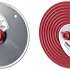 Измельчитель электрический Philips HR1388/80 200Вт белый/красный
