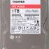 Жесткий диск Toshiba P300 HDWD110UZSVA,  1ТБ,  HDD,  SATA III,  3.5"