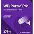 Жесткий диск WD Purple Pro WD240PURP,  24ТБ,  HDD,  SATA III,  3.5"