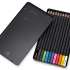 Карандаши Moleskine WATERCOLOUR EW7P12COLA,  12 цв.,  коробка металлическая