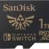 Карта памяти microSDXC Sandisk Nintendo Switch 1024 ГБ, 100 МБ/с, Class 10, SDSQXAO-1T00-GN6ZN,  1 шт., без адаптера