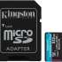 Карта памяти microSDXC UHS-I Kingston Canvas Go! Plus 512 ГБ, 200 МБ/с, Class 10, SDCG4/512GB,  1 шт., с адаптером