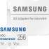 Карта памяти microSDXC UHS-I U3 Samsung PRO Endurance 256 ГБ, 100 МБ/с, Class 10, MB-MJ256KA,  1 шт., переходник SD