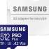 Карта памяти microSDXC UHS-I U3 Samsung Pro PLUS 512 ГБ, 180 МБ/с, Class 10, MB-MD512SA,  1 шт., переходник SD