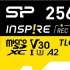 Карта памяти microSDXC UHS-I U3 Silicon Power Inspire 256 ГБ, 170 МБ/с, Class 10, SP256GBSTXLA2V1N,  1 шт., без адаптера
