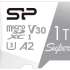 Карта памяти microSDXC UHS-I U3 Silicon Power Superior 1024 ГБ, 100 МБ/с, Class 10, SP001TBSTXDA2V20,  1 шт., без адаптера