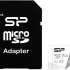 Карта памяти microSDXC UHS-I U3 Silicon Power Superior 1024 ГБ, 100 МБ/с, Class 10, SP001TBSTXDA2V20SP,  1 шт., переходник SD