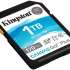 Карта памяти SDXC UHS-I U3 Kingston Canvas Go! Plus 1024 ГБ, 170 МБ/с, Class 10, SDG3/1TB,  1 шт., без адаптера