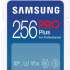 Карта памяти SDXC UHS-I U3 Samsung Pro PLUS 256 ГБ, 180 МБ/с, Class 10, MB-SD256S,  1 шт., без адаптера
