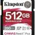 Карта памяти SDXC UHS-II Kingston Canvas React Plus 512 ГБ, 280 МБ/с, Class 10, SDR2V6/512GB,  1 шт., без адаптера