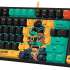 Клавиатура A4TECH Bloody AT87 Renegade,  USB, черный зеленый