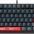 Клавиатура A4TECH Bloody AT87,  USB, черный + красный