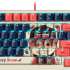 Клавиатура A4TECH Bloody AT98  Proxy Boom,  USB, бежевый + красный