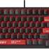 Клавиатура A4TECH Bloody AT98,  USB, черный + красный