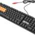 Клавиатура A4TECH Bloody B3370R,  USB, c подставкой для запястий, черный