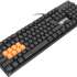Клавиатура A4TECH Bloody B3370R,  USB, c подставкой для запястий, черный