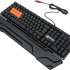Клавиатура A4TECH Bloody B3370R,  USB, c подставкой для запястий, черный