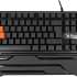 Клавиатура A4TECH Bloody B3370R,  USB, c подставкой для запястий, черный