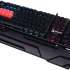 Клавиатура A4TECH Bloody B3370R,  USB, c подставкой для запястий, черный