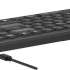 Клавиатура A4Tech Fstyler FBX55C черный USB беспроводная BT/Radio slim Multimedia (FBX55C)