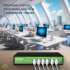 Коммутатор Digma DSP204G-2G-T80, неуправляемый