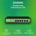 Коммутатор Digma DSP204G-2G-T80, неуправляемый